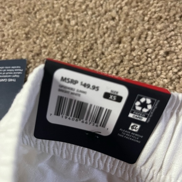 Gap XS extra small white cotton shorts, NWT - Picture 6 of 8
